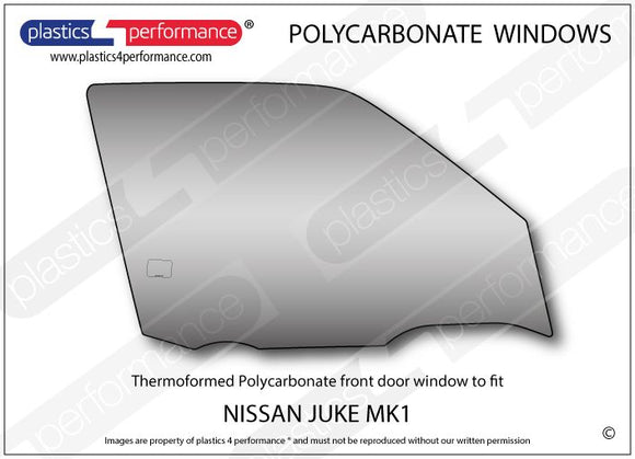 ポリカーボネート ウインドウキット｜日産 Juke MK1