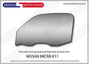 ポリカーボネート ウインドウキット｜日産 Micra K11