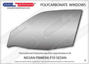 ポリカーボネート ウインドウキット｜日産 Primera P10 Sedan