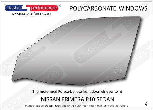ポリカーボネート ウインドウキット｜日産 Primera P10 Sedan