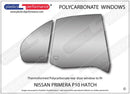 ポリカーボネート ウインドウキット｜日産 Primera P10 Hatchback