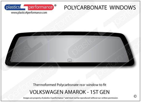 ポリカーボネート ウインドウキット｜Volkswagen Amarok - 1st Generation