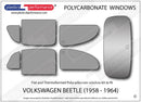 ポリカーボネート ウインドウキット｜Volkswagen Beetle - 1958 - 1964