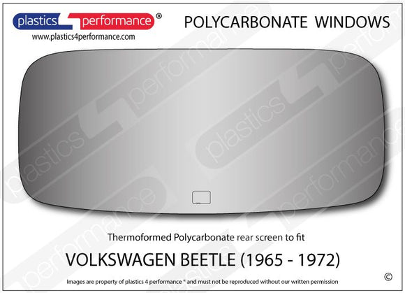 ポリカーボネート ウインドウキット｜Volkswagen Beetle - 1965 - 1972