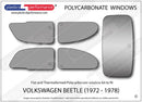 ポリカーボネート ウインドウキット｜Volkswagen Beetle - 1972 - 1978