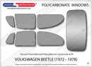 ポリカーボネート ウインドウキット｜Volkswagen Beetle - 1972 - 1978
