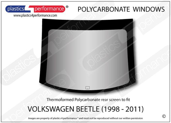 ポリカーボネート リアウインドウ｜Volkswagen Beetle New