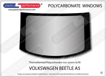 ポリカーボネート リアウインドウ｜Volkswagen Beetle A5