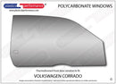 ポリカーボネート 右フロントドアウインドウ｜Volkswagen Corrado