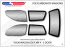 ポリカーボネート ウインドウキット｜Volkswagen Golf Mk4 - 3dr