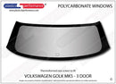 ポリカーボネート リアウインドウ｜Volkswagen Golf Mk5 - 3dr