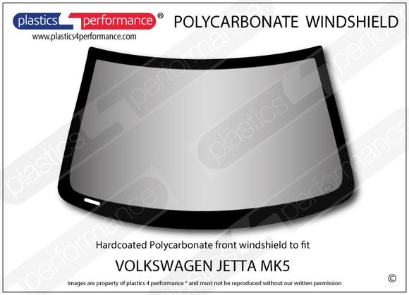 ポリカーボネート フロントウインドスクリーン｜Volkswagen Jetta Mk5