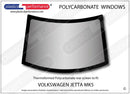 ポリカーボネート ウインドウキット｜Volkswagen Jetta Mk5