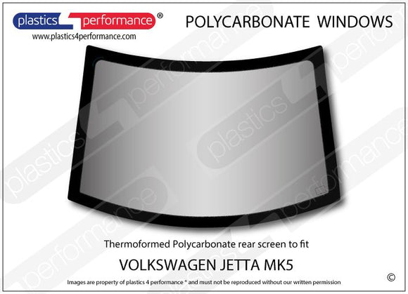 ポリカーボネート ウインドウキット｜Volkswagen Jetta Mk5