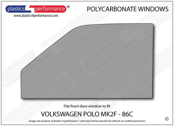 ポリカーボネート ウインドウキット｜Volkswagen Polo MK2F 86C