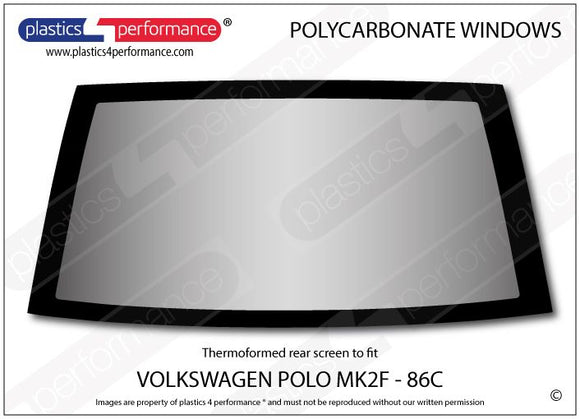 ポリカーボネート ウインドウキット｜Volkswagen Polo MK2F 86C