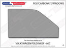 ポリカーボネート ウインドウキット｜Volkswagen Polo MK2F 86C