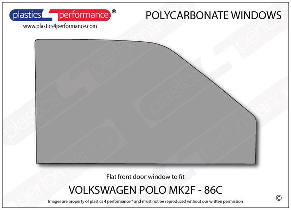 ポリカーボネート ウインドウキット｜Volkswagen Polo MK2F 86C