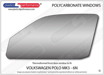 ポリカーボネート ウインドウキット｜Volkswagen Polo MK3 6N - 3dr