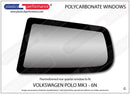 ポリカーボネート ウインドウキット｜Volkswagen Polo MK3 6N - 3dr