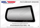 ポリカーボネート ウインドウキット｜Volkswagen Polo MK3 6N - 3dr