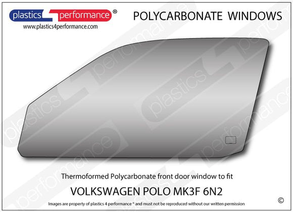 ポリカーボネート ウインドウキット｜Volkswagen Polo MK3F 6N2 - 3dr
