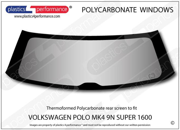 ポリカーボネート ウインドウキット｜Volkswagen Polo MK4 9N Super 1600