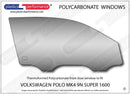 ポリカーボネート ウインドウキット｜Volkswagen Polo MK4 9N Super 1600