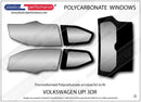ポリカーボネート ウインドウキット｜Volkswagen Up! - 3dr
