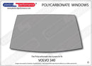 ポリカーボネート ウインドウキット｜Volvo 340/ 360 - 3dr Hatchback
