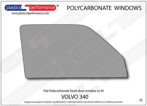 ポリカーボネート ウインドウキット｜Volvo 340/ 360 - 3dr Hatchback