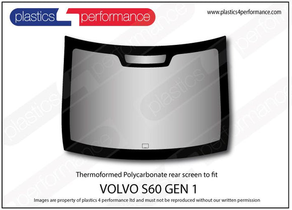 ポリカーボネート リアウインドウ｜Volvo S60 1st Generation