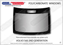 ポリカーボネート ウインドウキット｜Volvo S60 2nd Generation