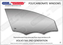 ポリカーボネート ウインドウキット｜Volvo S60 2nd Generation