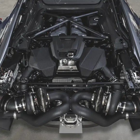 T1 Race Development R8 コンプリート アイスボックスキット（インタークーラー ペア＋アイスボックス＋ライン＋熱交換器）アウディ R8