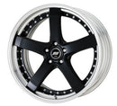 WORK ZEAST ST2 20 inch STEP RIM, semi concave – Matte Black (MBL)